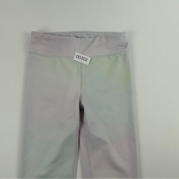 Nike Dri Fit Leggings Girls XL Pink Yellow Unicor - Picture 2 of 10